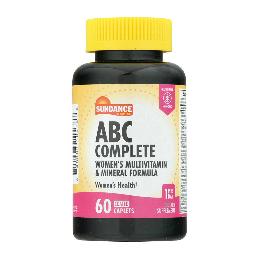 Sundance ABC Complete Womens Multivitamin And Mineral Formula Capsules, 60 Ea